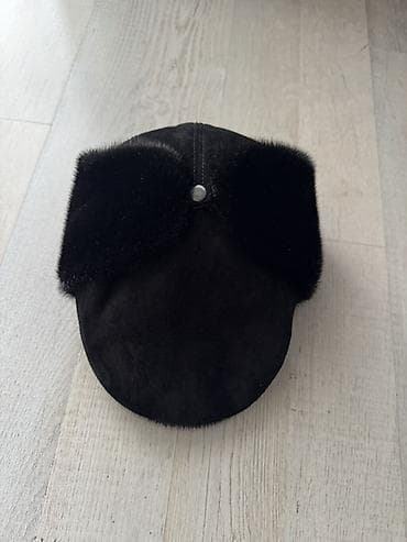 Шапка, Ушанка, Норка, Зима, С козырьком at lalafo.kg Шапка, Ушанка, Норка, Зима, С козырьком