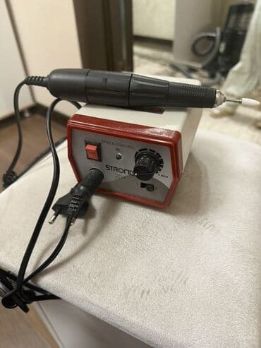 Профессиональный маникюрный аппарат STRONG 204 - Настольный блок at lalafo.kg Профессиональный маникюрный аппарат STRONG 204 - Настольный блок