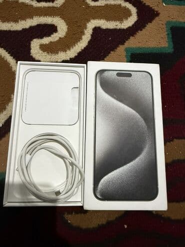 Ковролин: IPhone 15 Pro Max, Natural Titanium, Куту, 86 % lalafo.kg да — 3 Ковролин: IPhone 15 Pro Max, Natural Titanium, Куту, 86 % — 3