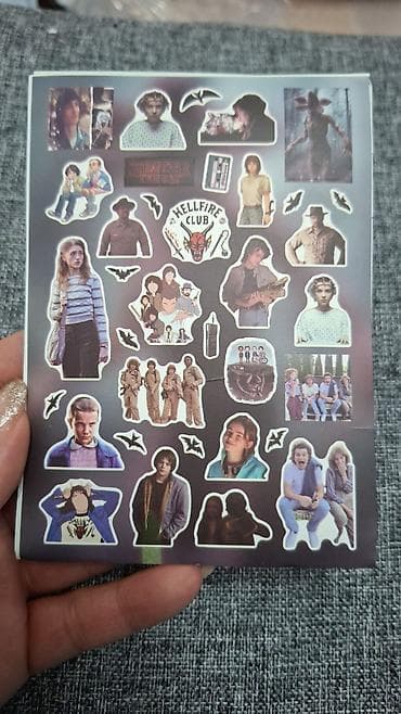 Стикеры и значки по сериалу Очень странные дела Для коллекционеров и at lalafo.kg — 1 Стикеры и значки по сериалу Очень странные дела Для коллекционеров и — 1