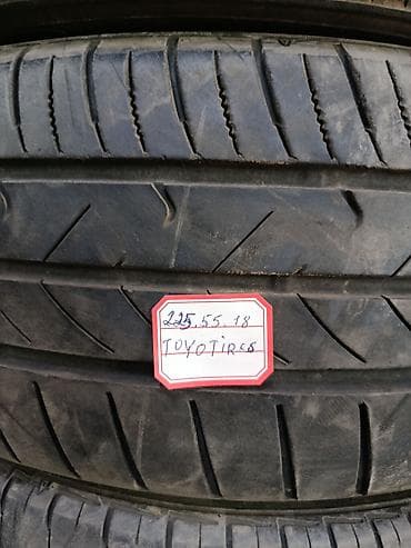 Шины 225 / 55 / R 18, Лето, Б/у, 1 шт, Легковые, Япония, Bridgestone at lalafo.kg Шины 225 / 55 / R 18, Лето, Б/у, 1 шт, Легковые, Япония, Bridgestone