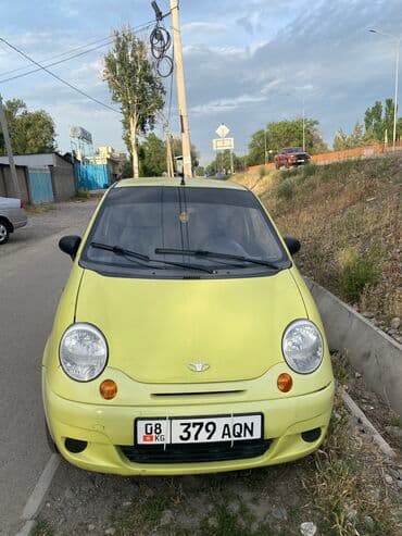 Daewoo Matiz: 2006 г., 0.8 л, Механика, Бензиновая, Хэтчбэк at lalafo.kg Daewoo Matiz: 2006 г., 0.8 л, Механика, Бензиновая, Хэтчбэк