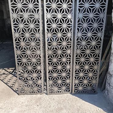 Декоративные металлические панели с геометрическим узором - Материал lalafo.kg да Декоративные металлические панели с геометрическим узором - Материал