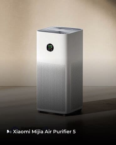 Воздухоочиститель MiJia Напольный, До 50 м², Воздушный, НЕРА, Антибактериальный at lalafo.kg Воздухоочиститель MiJia Напольный, До 50 м², Воздушный, НЕРА, Антибактериальный