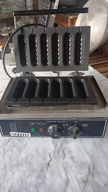 Электрическая вафельница для корн-догов/сосисок в тесте YIATTO - at lalafo.kg Электрическая вафельница для корн-догов/сосисок в тесте YIATTO -