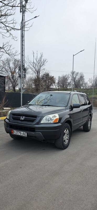 Honda Pilot: 2003 г., 3.5 л, Автомат, Бензин, Внедорожник at lalafo.kg Honda Pilot: 2003 г., 3.5 л, Автомат, Бензин, Внедорожник