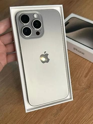 IPhone 15 Pro Max, Б/у, 256 ГБ, Natural Titanium, Зарядное устройство, Чехол, Кабель, 89 % at lalafo.kg IPhone 15 Pro Max, Б/у, 256 ГБ, Natural Titanium, Зарядное устройство, Чехол, Кабель, 89 %