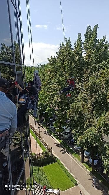 Бийиктиктеги иштер: Өнөр-жай альпинизми, Бийиктиктеги ширетүү иштери, Бийиктиктеги тазалоо иштери 6 жылдан ашык тажрыйба lalafo.kg да — 6 Бийиктиктеги иштер: Өнөр-жай альпинизми, Бийиктиктеги ширетүү иштери, Бийиктиктеги тазалоо иштери 6 жылдан ашык тажрыйба — 6