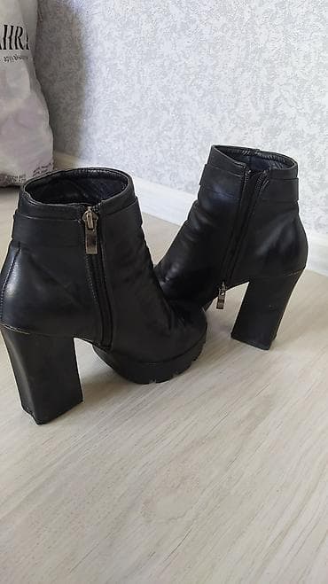 Очень прочные, шикарные ботильоны классного качества, Турция кожа at lalafo.kg Очень прочные, шикарные ботильоны классного качества, Турция кожа