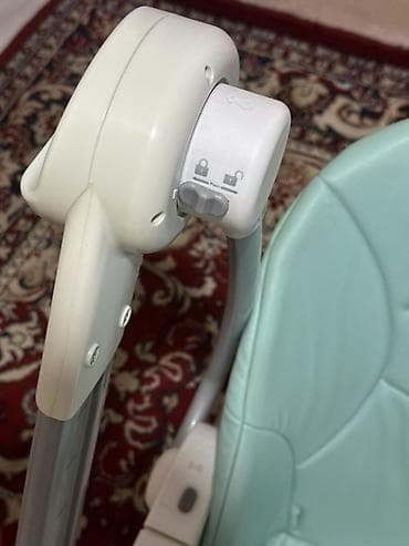 Балдар үчүн креслолор: Тамактандыруучу отургуч, Колдонулган, Башка бренд, Электр селкинчек, түсү - Жашыл, Өзү алып кетүү lalafo.kg да — 2 Балдар үчүн креслолор: Тамактандыруучу отургуч, Колдонулган, Башка бренд, Электр селкинчек, түсү - Жашыл, Өзү алып кетүү — 2