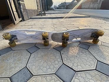 Детский скейт, Лонгборд, Б/у at lalafo.kg Детский скейт, Лонгборд, Б/у