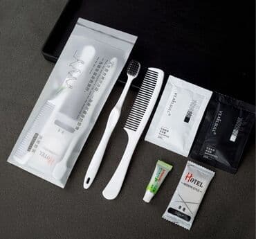 Набор одноразовых гостиничных принадлежностей в индивидуальной at lalafo.kg Набор одноразовых гостиничных принадлежностей в индивидуальной