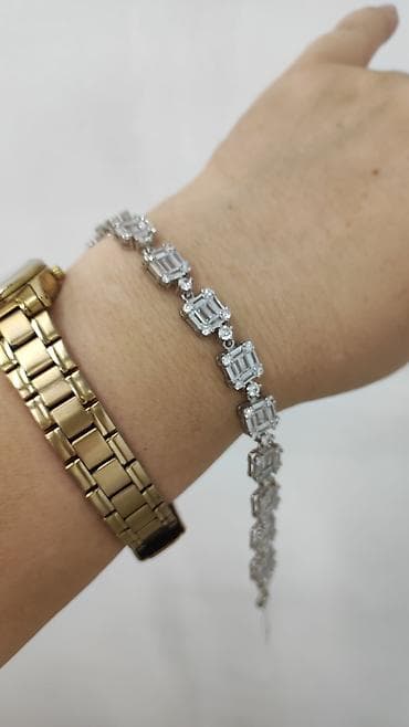 Браслет, Проба 925, Женские, Новый at lalafo.kg Браслет, Проба 925, Женские, Новый