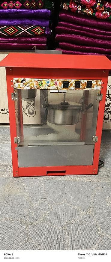 Аппарат для приготовления попкорна (настольный) - Корпус at lalafo.kg Аппарат для приготовления попкорна (настольный) - Корпус