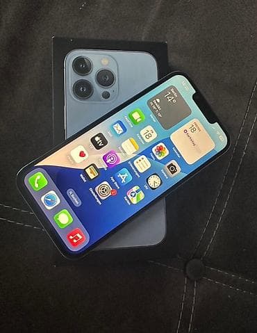 IPhone 13 Pro Max, 256 ГБ, Sierra Blue, Коробка at lalafo.kg IPhone 13 Pro Max, 256 ГБ, Sierra Blue, Коробка