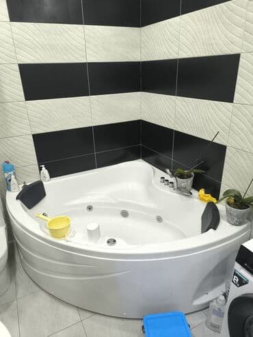 Джакузи, Угловая, Акрил at lalafo.kg Джакузи, Угловая, Акрил