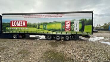 Прицеп, Krone, Тентованный at lalafo.kg Прицеп, Krone, Тентованный