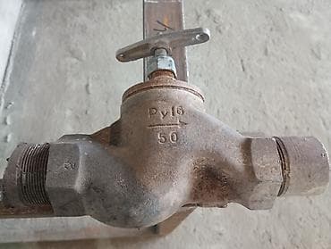 Запорный вентиль (кран) Ру16 DN50. Корпус Чугунный. Тип соединения at lalafo.kg Запорный вентиль (кран) Ру16 DN50. Корпус Чугунный. Тип соединения