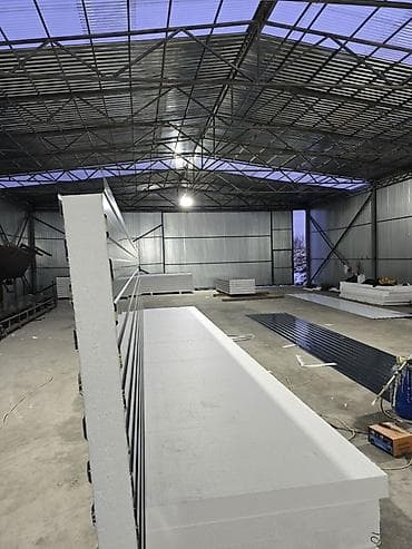 Толь: Сэндвич‑панели кровельные с утеплителем из пенополистирола (ППС) at lalafo.kg — 6 Толь: Сэндвич‑панели кровельные с утеплителем из пенополистирола (ППС) — 6