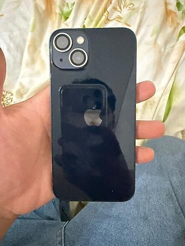 IPhone 13, Б/у, 128 ГБ, Midnight, Защитное стекло, 100 % at lalafo.kg IPhone 13, Б/у, 128 ГБ, Midnight, Защитное стекло, 100 %