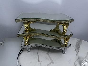 Этажерка/подставка для тортов и десертов, 3 яруса - Материал at lalafo.kg Этажерка/подставка для тортов и десертов, 3 яруса - Материал