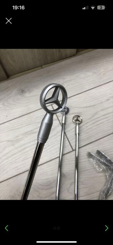 Флагшток Реплика (габаритная антенна) Мерседес Мерс Mercedes Benz at lalafo.kg Флагшток Реплика (габаритная антенна) Мерседес Мерс Mercedes Benz