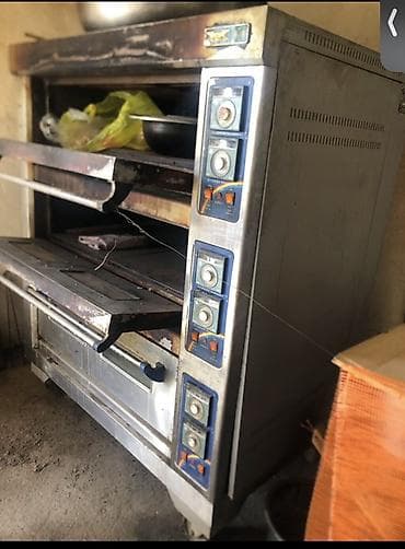 Промышленная пекарская печь, 3-х ярусная (каждый ярус с отдельным at lalafo.kg Промышленная пекарская печь, 3-х ярусная (каждый ярус с отдельным