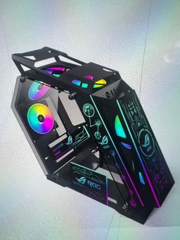 Корпус ПК, Asus, ATX, цвет - Черный at lalafo.kg Корпус ПК, Asus, ATX, цвет - Черный