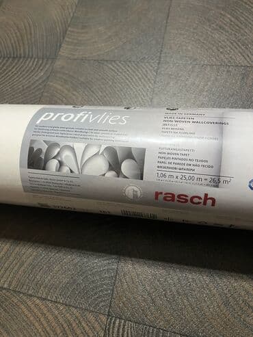 Обои Rasch под покраску Флизелиновые.
Остался только 1 рулон-26 м2 at lalafo.kg Обои Rasch под покраску Флизелиновые.
Остался только 1 рулон-26 м2