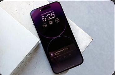 IPhone 14 Pro, Б/у, 128 ГБ, Deep Purple, 77 % at lalafo.kg IPhone 14 Pro, Б/у, 128 ГБ, Deep Purple, 77 %