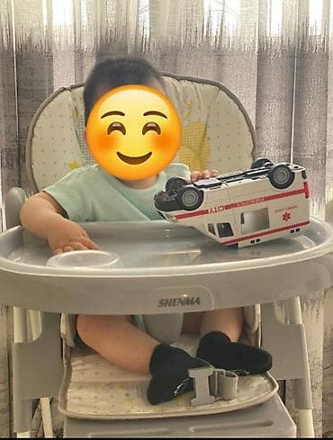 Офис эмереги: Детский стульчик для кормления SHENMA - Универсальный стульчик с lalafo.kg да — 2 Офис эмереги: Детский стульчик для кормления SHENMA - Универсальный стульчик с — 2