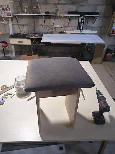 Табуретка, Новый, ЛДСП, Не раскладной at lalafo.kg Табуретка, Новый, ЛДСП, Не раскладной