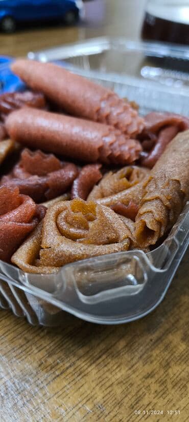 Фруктовая пастила Яблоко 🍏. Натуральная, без красителей, сушка в at lalafo.kg Фруктовая пастила Яблоко 🍏. Натуральная, без красителей, сушка в