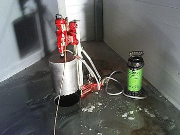 Сверление отверстий установкой алмазного бурения Cayken в бетонных и at lalafo.kg Сверление отверстий установкой алмазного бурения Cayken в бетонных и