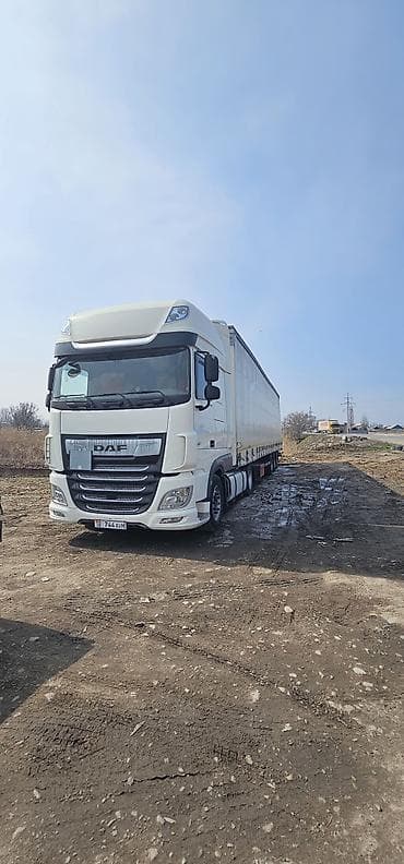 Тягач, DAF, 2019 г., Тентованный at lalafo.kg Тягач, DAF, 2019 г., Тентованный
