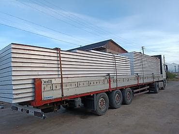 Толь: Сэндвич‑панели ППУ/ПСБ для стен и кровли - Тип: трехслойные at lalafo.kg — 2 Толь: Сэндвич‑панели ППУ/ПСБ для стен и кровли - Тип: трехслойные — 2