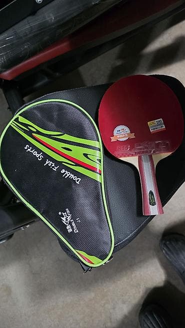 Набор для настольного тенниса Double Fish. - Ракетка Double Fish 815 lalafo.kg да Набор для настольного тенниса Double Fish. - Ракетка Double Fish 815