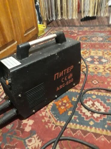 Сварочный инвертор ПИТЕР ARC-600 - Тип: MMA (дуговая сварка штучным at lalafo.kg Сварочный инвертор ПИТЕР ARC-600 - Тип: MMA (дуговая сварка штучным