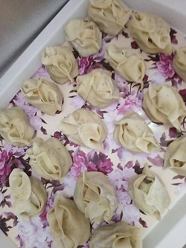 Манты домашние свежие, не замороженная, только свежие манты at lalafo.kg Манты домашние свежие, не замороженная, только свежие манты