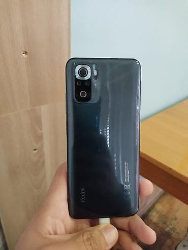 Redmi, Redmi Note 10S, Б/у, цвет - Черный at lalafo.kg Redmi, Redmi Note 10S, Б/у, цвет - Черный