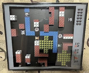 Панно/картина с пиксельным артом из игры Battle City (танчики at lalafo.kg Панно/картина с пиксельным артом из игры Battle City (танчики