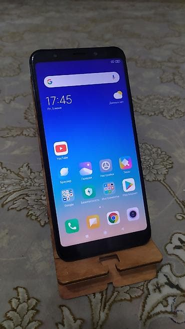 Redmi, Redmi 5 Plus, Б/у, 64 ГБ, цвет - Черный, 2 SIM at lalafo.kg Redmi, Redmi 5 Plus, Б/у, 64 ГБ, цвет - Черный, 2 SIM