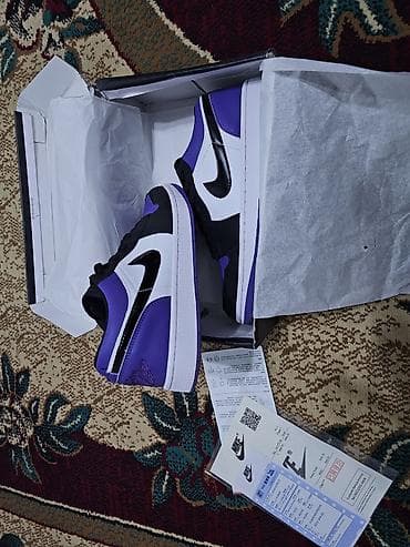 Мужские кроссовки, 43, Jordan, Новый, цвет - Фиолетовый, Бесплатная доставка, Самовывоз, Платная доставка at lalafo.kg Мужские кроссовки, 43, Jordan, Новый, цвет - Фиолетовый, Бесплатная доставка, Самовывоз, Платная доставка