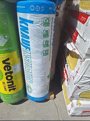 Минеральная вата KNAUF Insulation в рулоне Описание: - Тепло- и at lalafo.kg Минеральная вата KNAUF Insulation в рулоне Описание: - Тепло- и