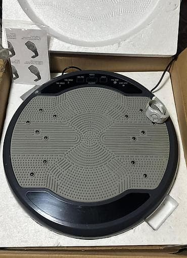 Виброплатформалар: Платформа вибрационная для фитнеса - Компактная круглая платформа с lalafo.kg да — 1 Виброплатформалар: Платформа вибрационная для фитнеса - Компактная круглая платформа с — 1