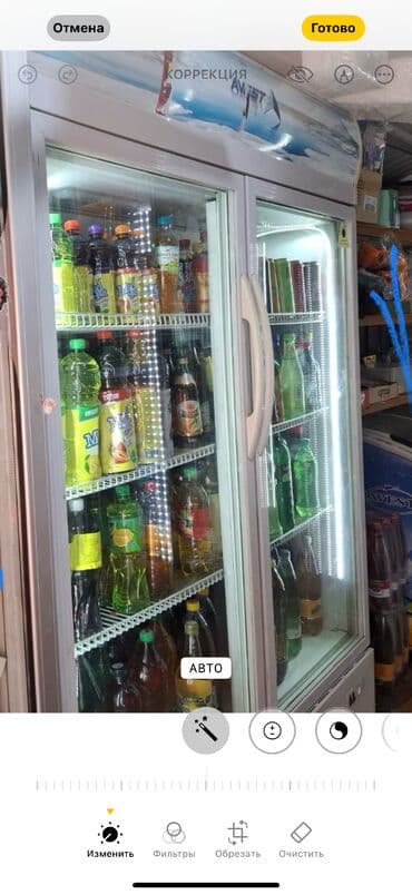 Продается витринный двухкамерный холодильник, для молочки, напитки б/у at lalafo.kg Продается витринный двухкамерный холодильник, для молочки, напитки б/у