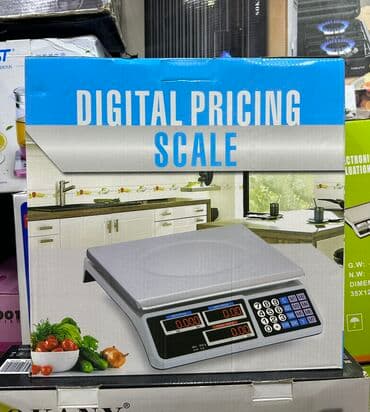 Торговые весы до 30 кг тараза электронные весы Максимальный вес: 30 at lalafo.kg Торговые весы до 30 кг тараза электронные весы Максимальный вес: 30