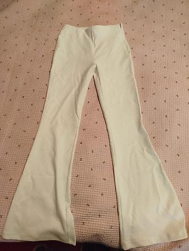 Брюки клеш надевались всего один раз-только для фото,как новые at lalafo.kg Брюки клеш надевались всего один раз-только для фото,как новые