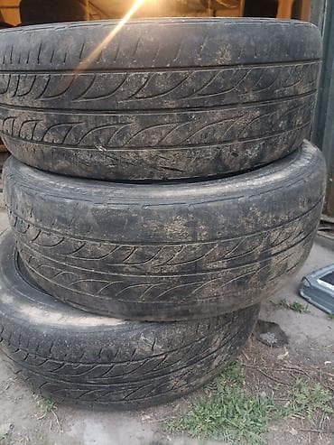 Летние автомобильные шины, комплект из 3 штук. отдам по 100 сом 225 at lalafo.kg Летние автомобильные шины, комплект из 3 штук. отдам по 100 сом 225