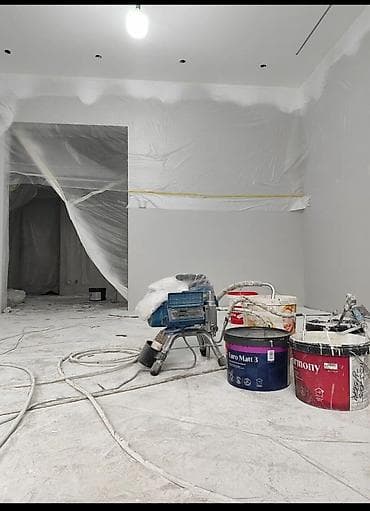 Жылмалоо иштери: Безвоздушная покраска Профессиональная окраска безвоздушным lalafo.kg да — 3 Жылмалоо иштери: Безвоздушная покраска Профессиональная окраска безвоздушным — 3